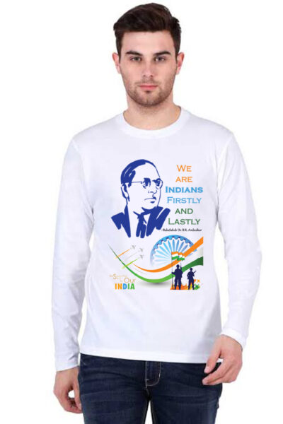 Jay Bhim T-shirt (Full Sleeve) (High Premium) CODE - 04