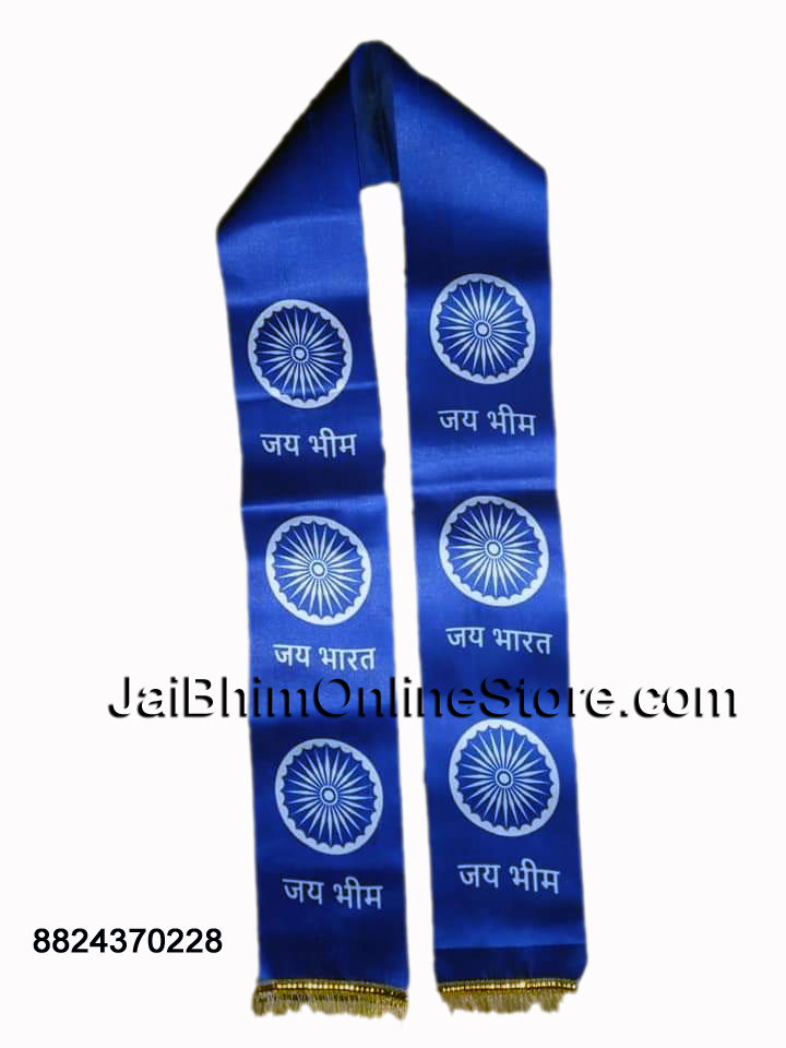Jai bhim Dupatte (Patke) Blue color - Jai bhim online store